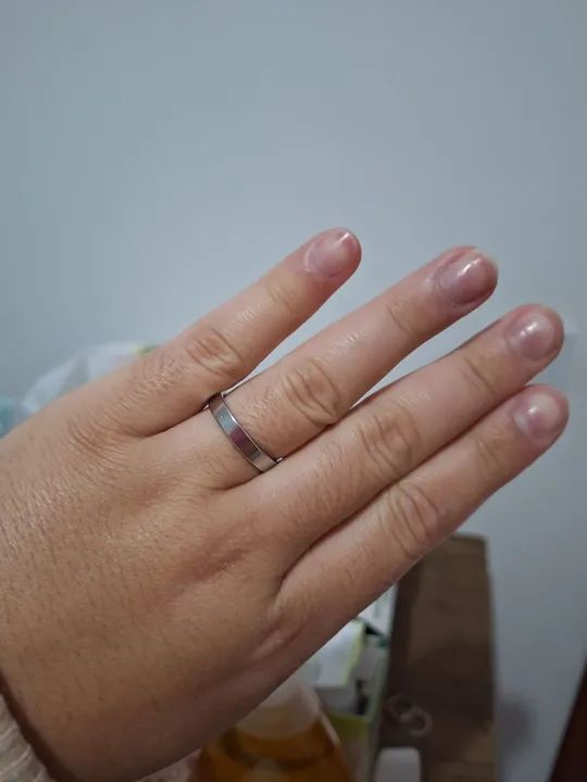 Aliança de prata nunca usadas - Foto 4