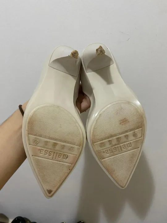 Sapatilha Melissa Bege - Classic Heels - Tam. 35 - COM CAIXA - Foto 5