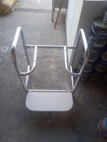 Cadeira de banho inox ideal para idosos - Foto 3