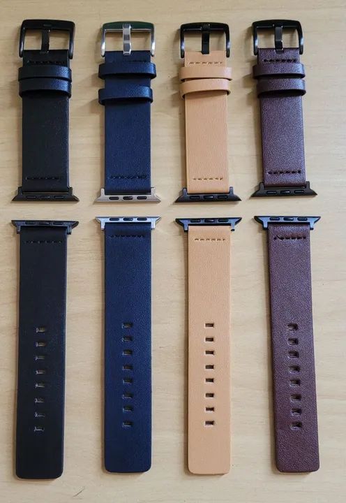 Pulseira De Couro Para Apple Watch 42/44/45/49mm - Foto 5