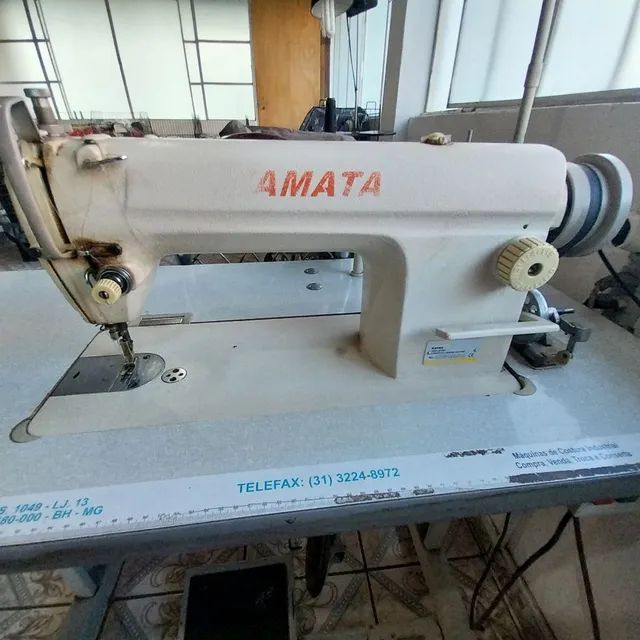 máquina de costura reta industrial Yamata  - Foto 2