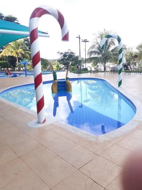 Caldas novas/Aldeia do lago temporada / locação em Caldas Novas - apartamento  - Foto 4