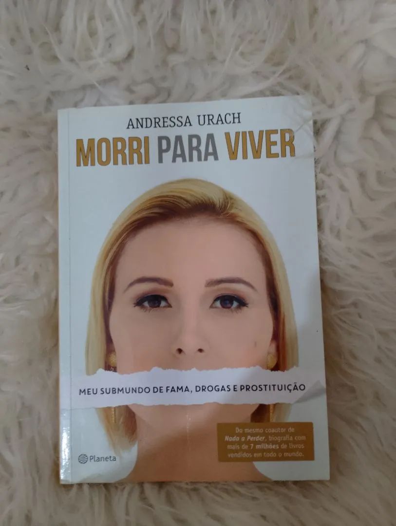 Livro Morri para Viver - Andressa Urach DESAPEGO 