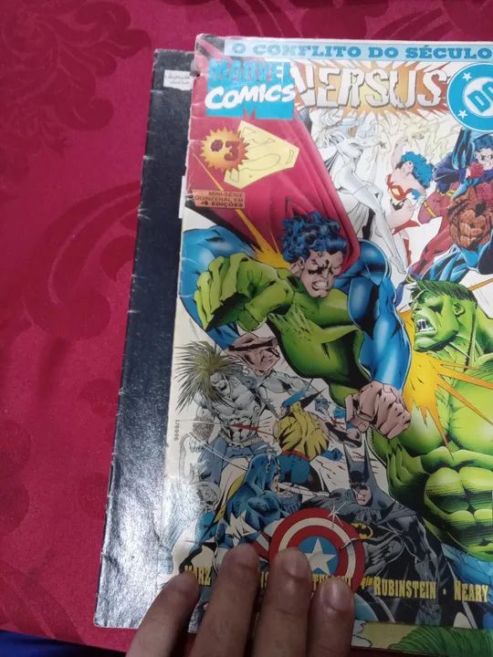 HQs DC Versus Marvel - Edições 1,2, 3, e 4 primeira parte !  - Foto 5