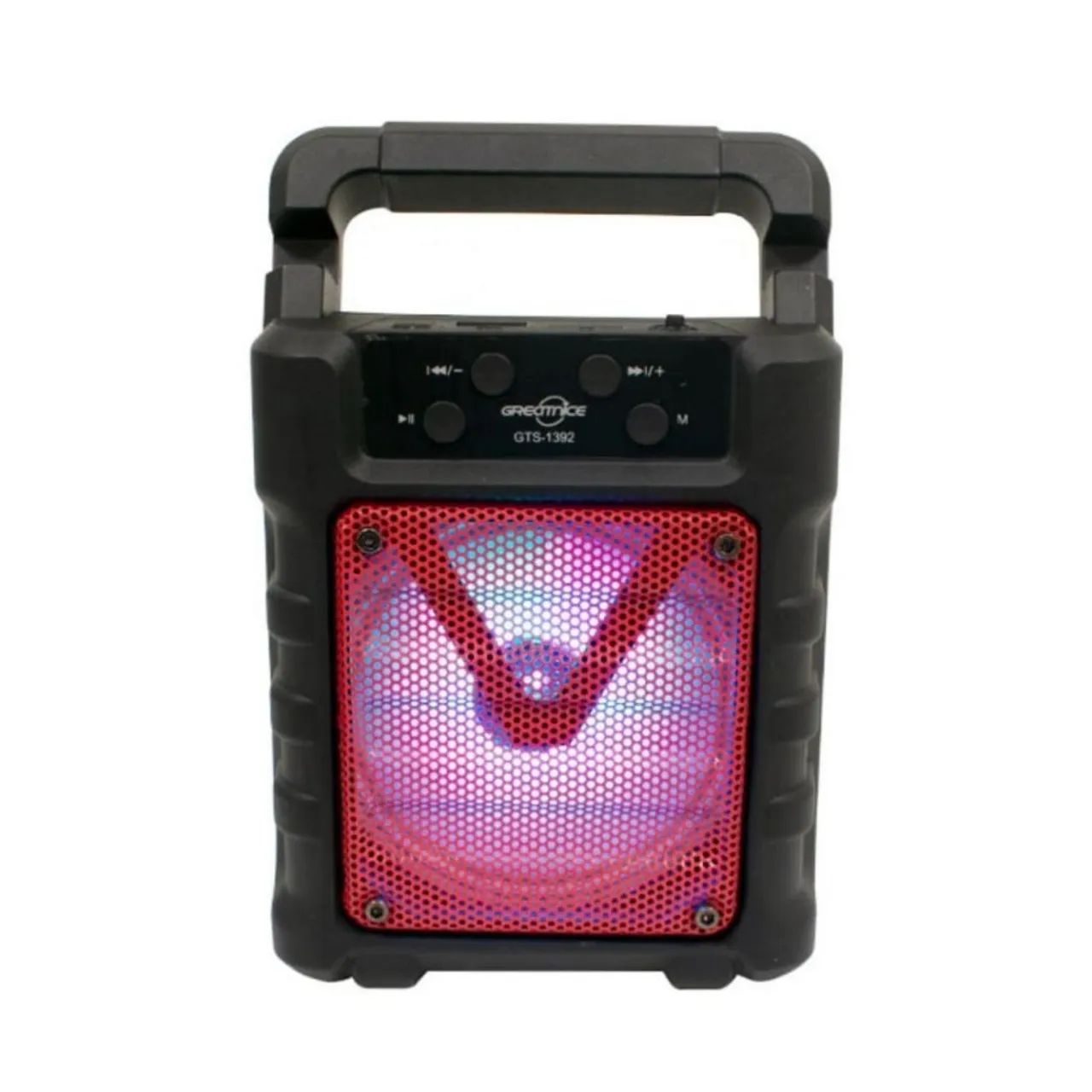 Caixa de Som Bluetooth Portátil com LED - Greatmic GTS-1362 - Foto 2