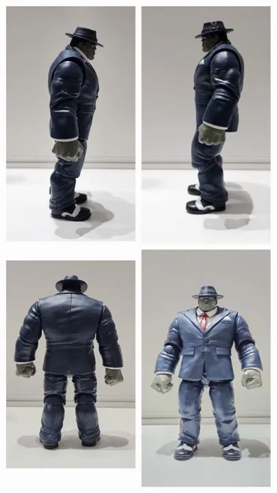 Hulk em terno - Figura de ação colecionável baf 