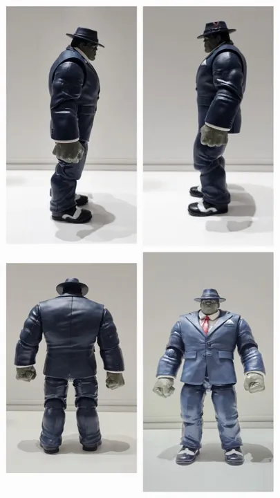 Hulk em terno - Figura de ação colecionável baf
