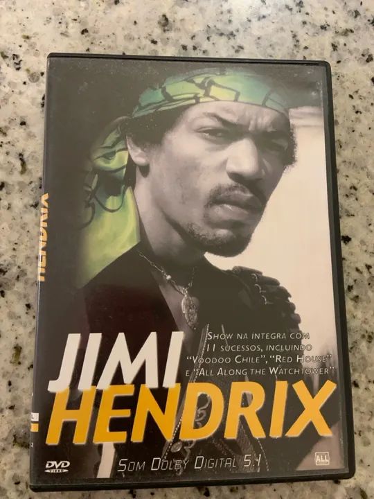 DVD jimi Hendrix