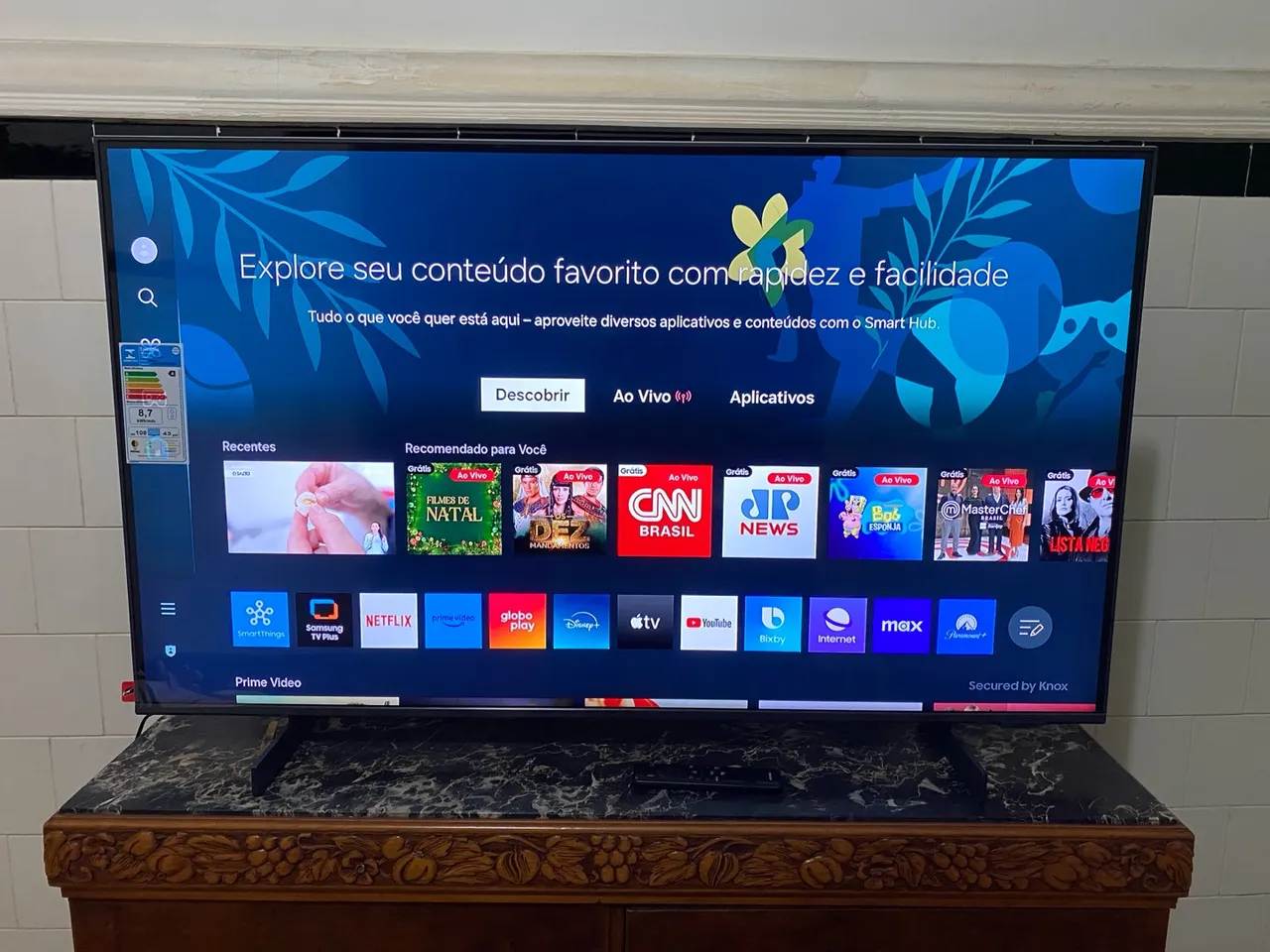 TV Samsung Smart 4K