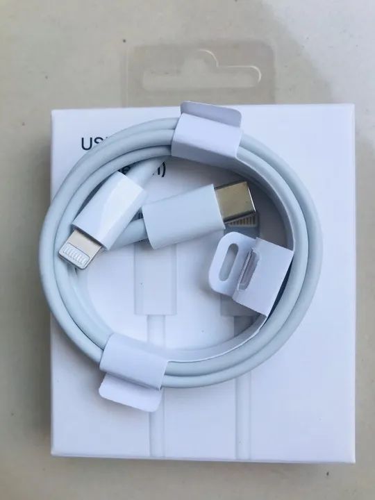 Cabo iPhone Lightning USB-C da Apple Novo - 3 meses de Garantia - Foto 5