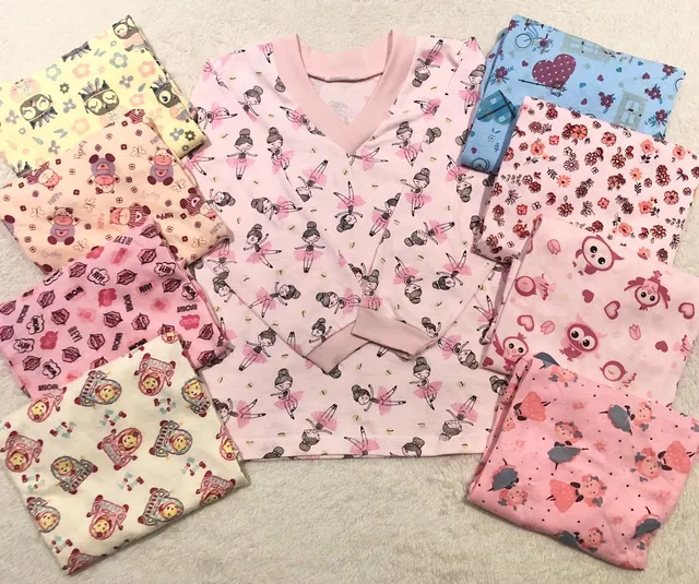 PIJAMA ATACADO $35 (minimo 3 peças)