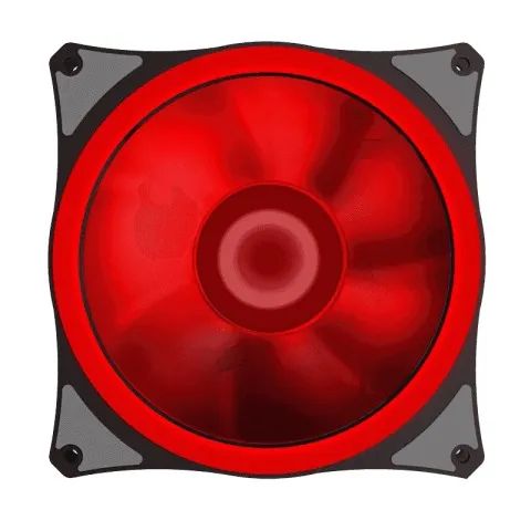 PRONTA ENTREGA | Cooler Fan PC 120mm LED Vermelho Gamemax Ringforce
