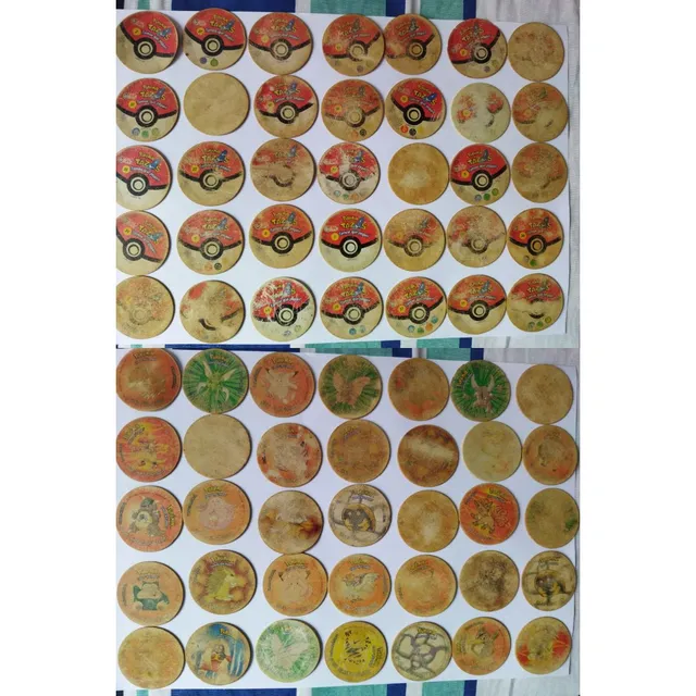 35 Tazos Pokémon