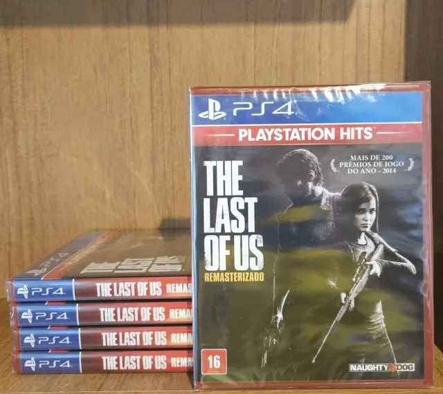 the last of us ps4 novo lacrado aceito cartao e analiso trocas