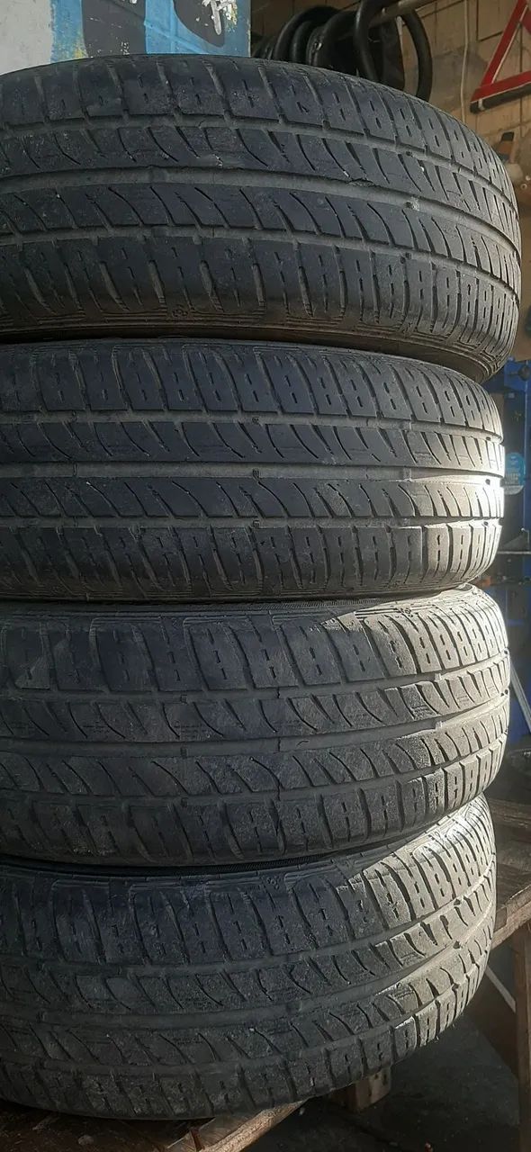 4 pneus SEMI NOVOS  - Foto 2