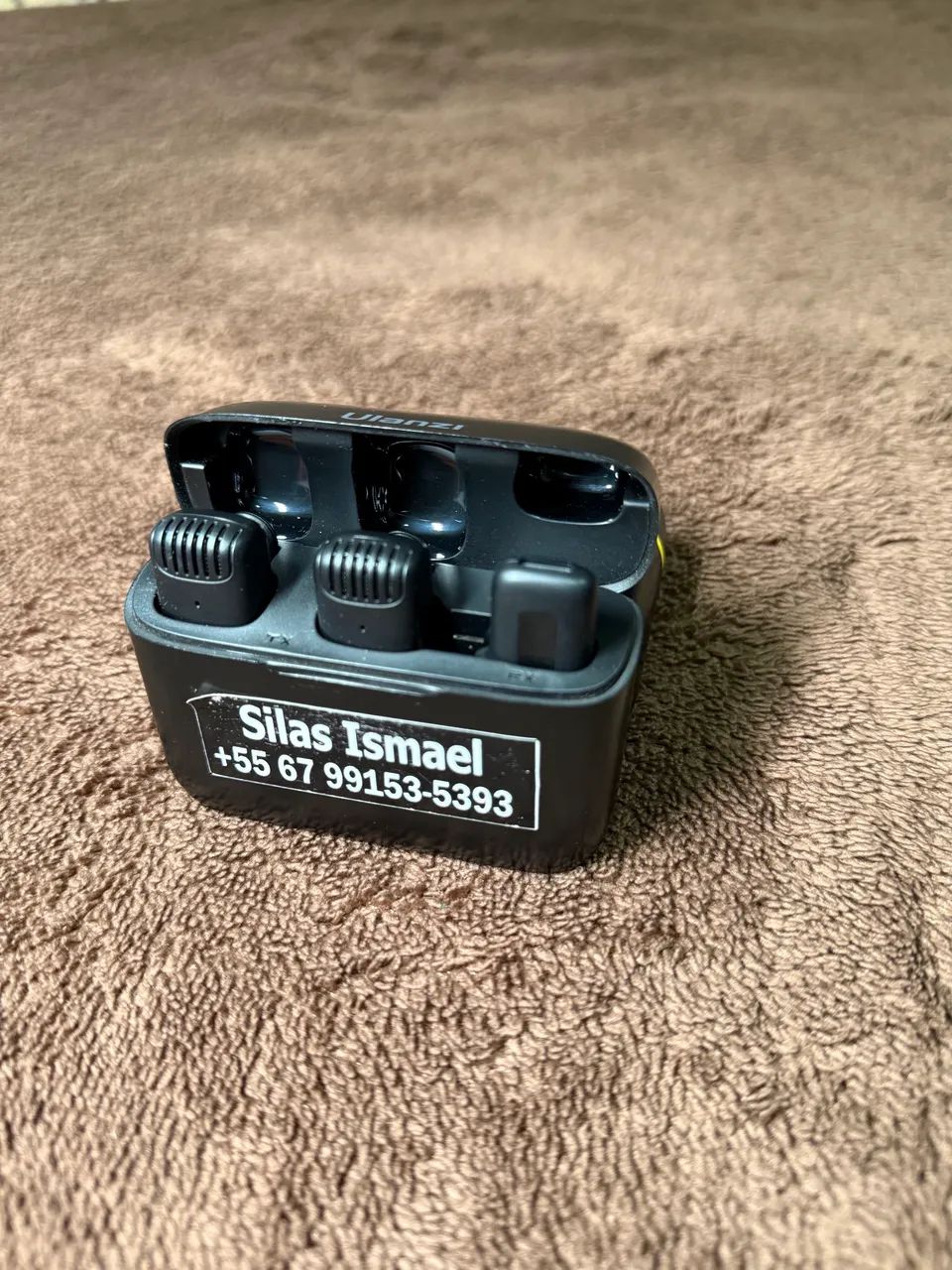 Vende-se Microfone Sem Fio Ulanzi J12 - Duplo (2 Transmissores) - Foto 3