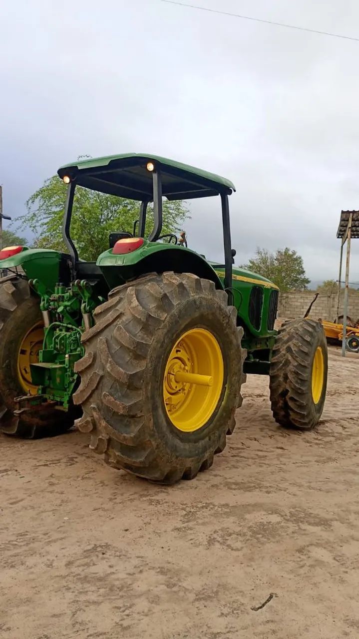 Trator 7515 John Deere Ano 2009 com gradão - Foto 2