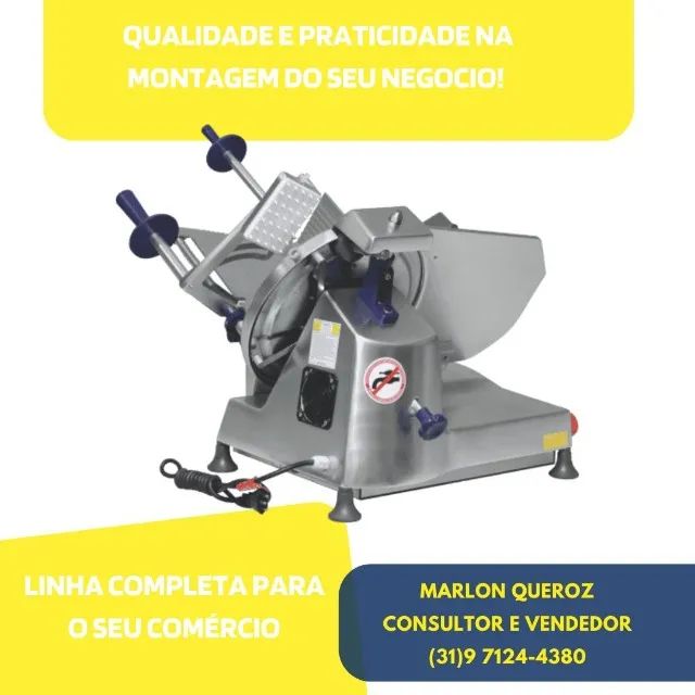 Cortador De Frios Gural Semi-Automático GLP-300-Bivolt Novo