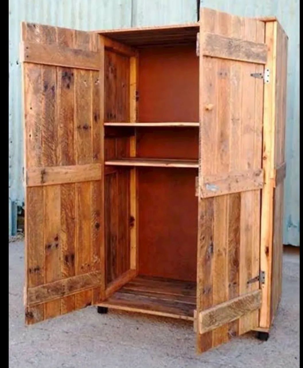 Armário de Pallet - Estilo Rústico - Foto 4