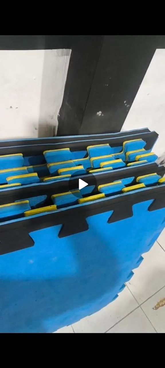 10 placas de Tatames de 30mm semi novo