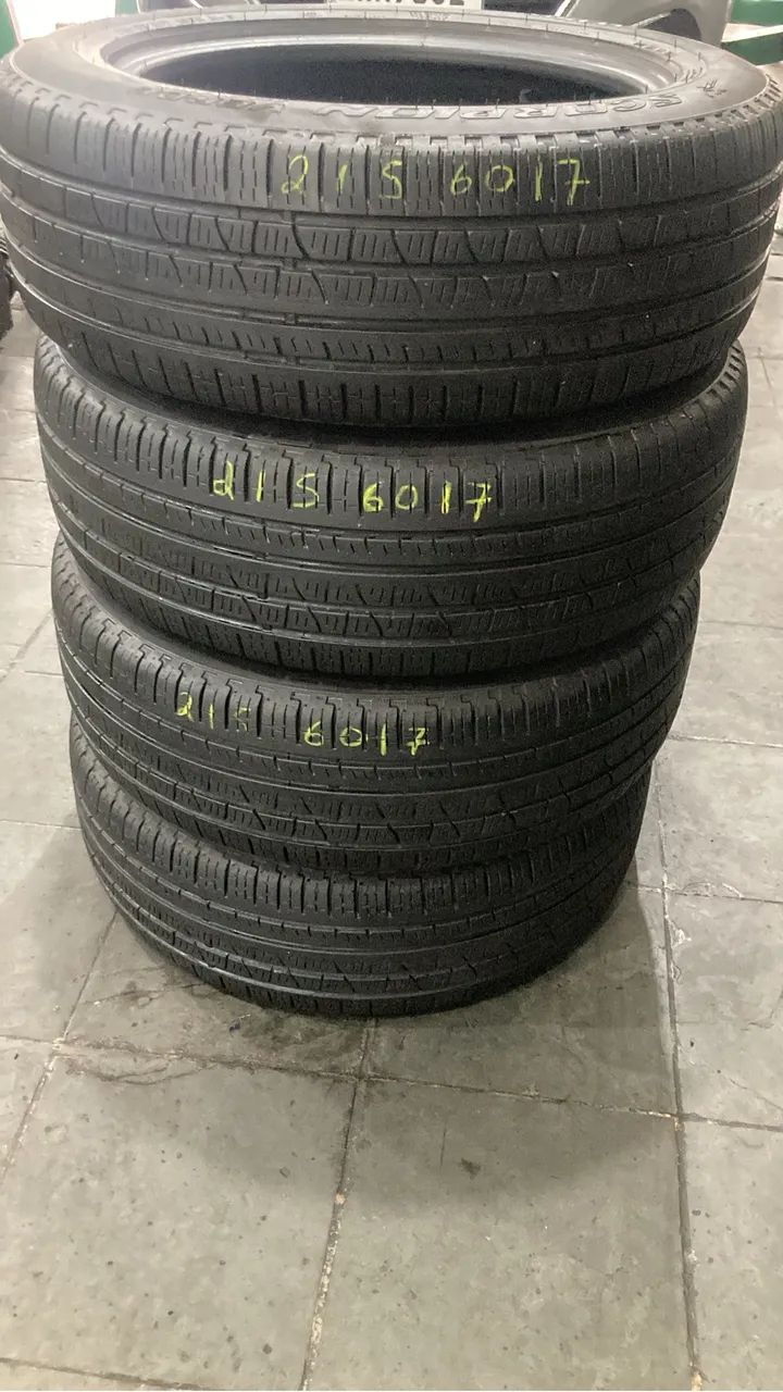 4-Pneu Aro 17 Pirelli Scorpion Verde All Season Xl Seal Inside 215/60R17 100H - Foto 5