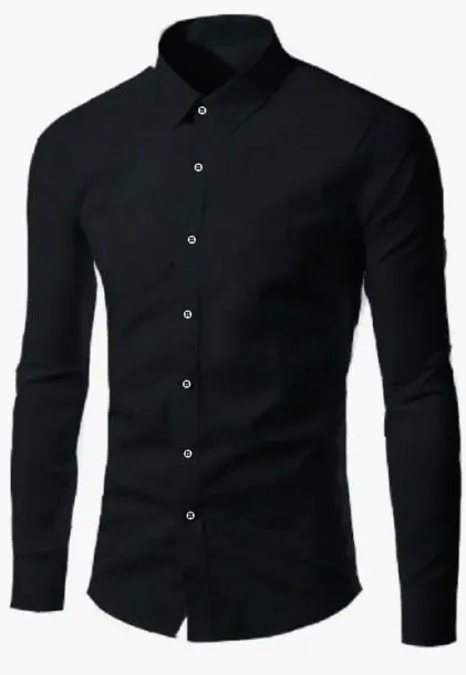 Camisa Social Slim Fit Preta