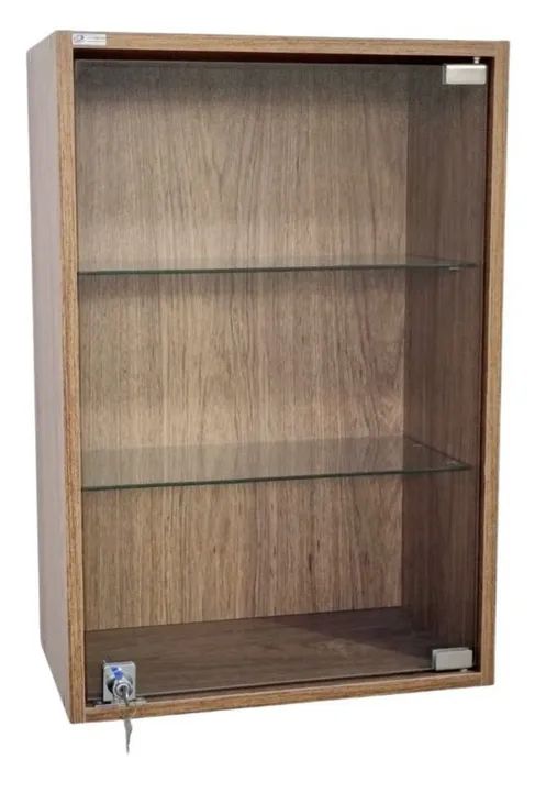 Vitrini Suspensa Fechadura Porta Vidro  - Foto 3