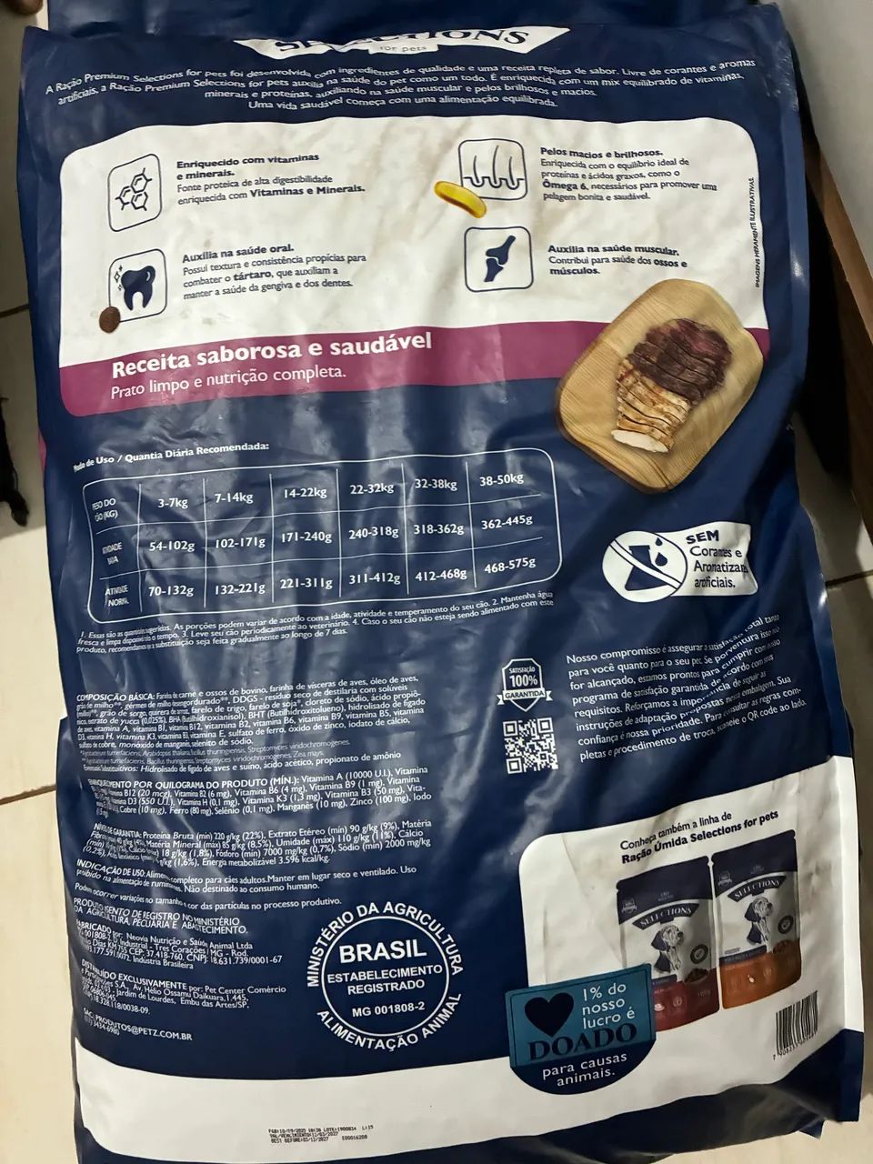 Ração Premium Especial Selections Adulto Médio / Grande - Foto 2
