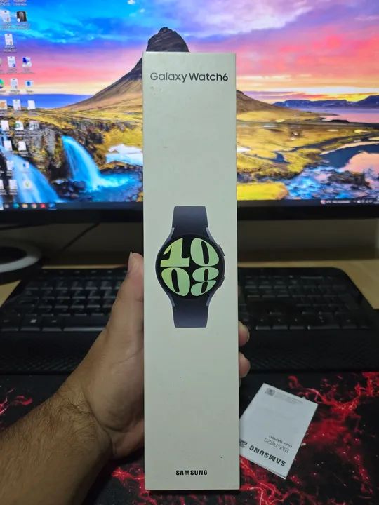 Samsung Galaxy Watch 6 44mm NA CAIXA aceito troca passo cartão