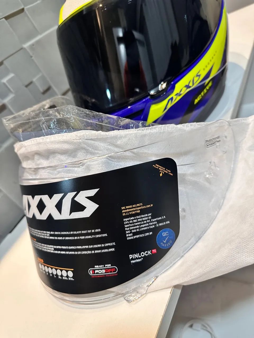 Capacete Axxis Segment Active - Tamanho 60 - Foto 3