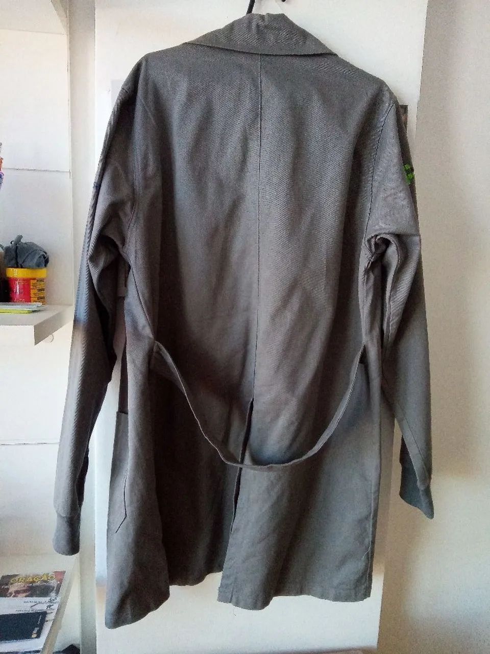 Jaleco Cinza com Detalhes Tam P - Foto 3