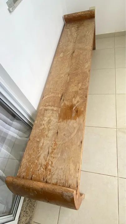 Banco de Madeira Maciça, design Velha Bahia 