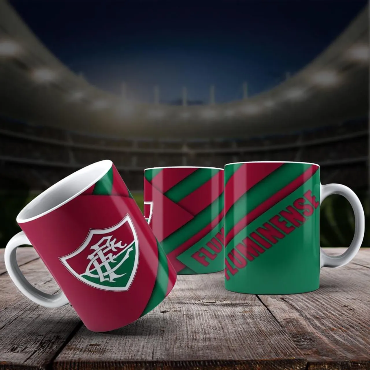 Caneca Fluminense - Utensílio de cozinha