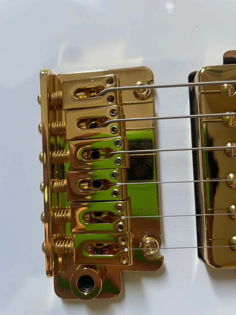 Guitarra Seizi Katana Kabuto TL - White Gold - Foto 2