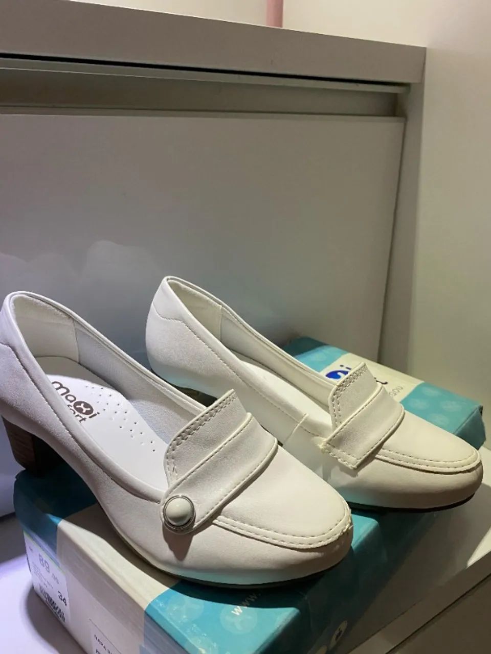 Sapato branco Bonequinha - Foto 5