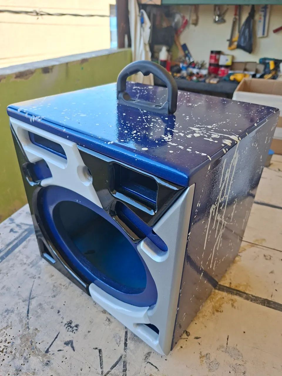 Caixa bob residencial pintada vazia - Foto 4