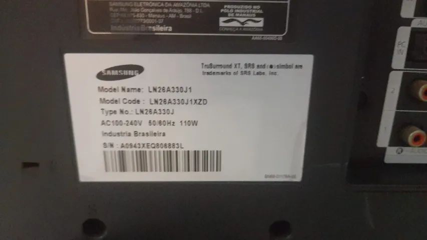 Tv Samsung 26 Polegadas HDMI Monitor - Foto 4