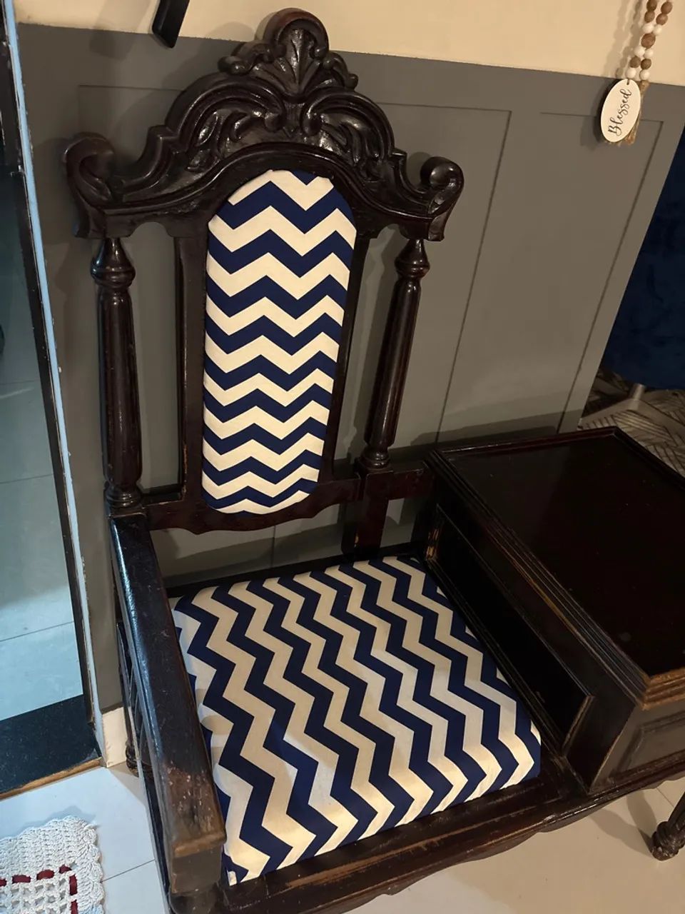 Móvel de madeira vintage (antiguidade) - Foto 2