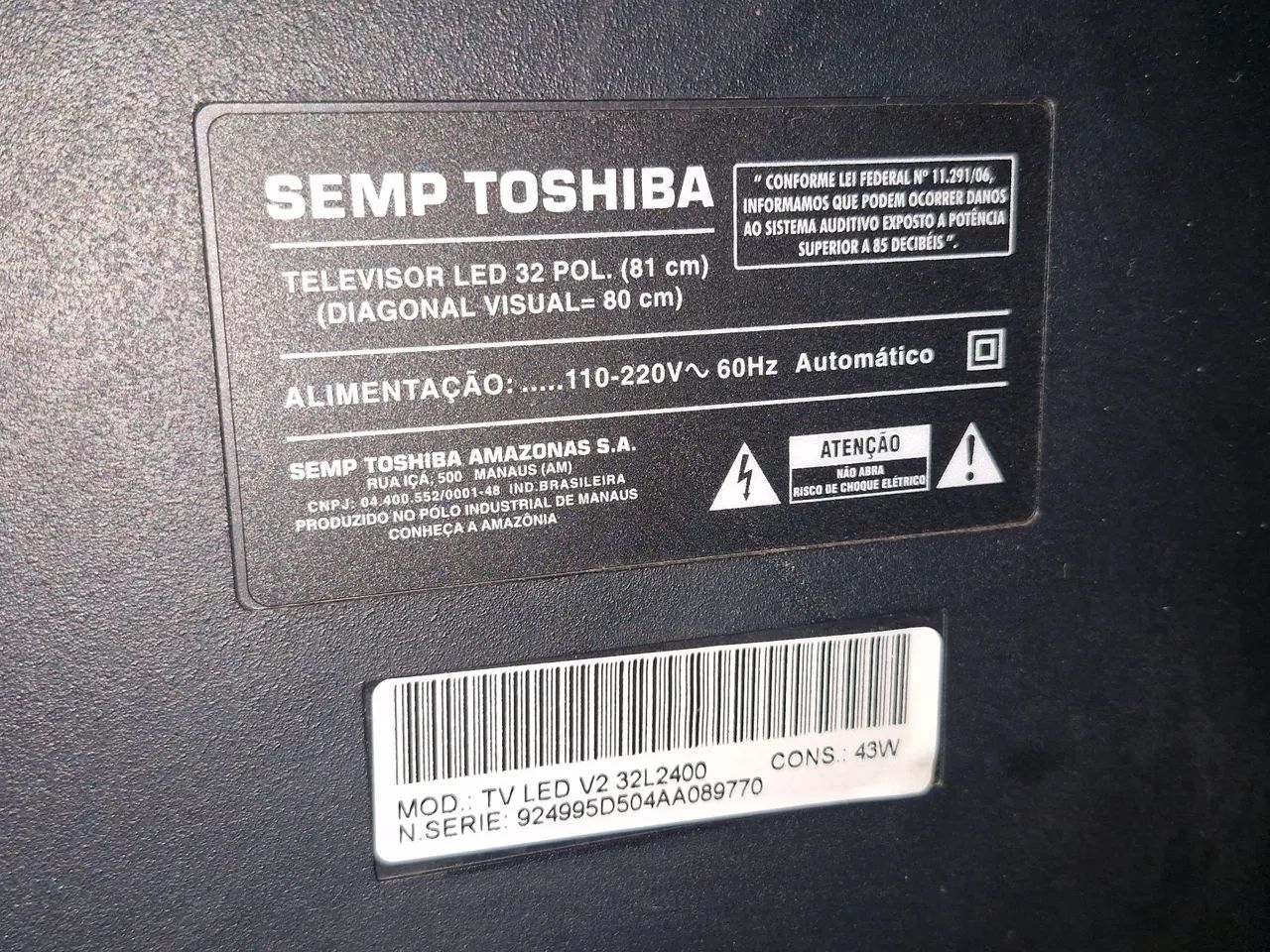 TV Toshiba - Imagem de Alta Definição - Foto 5