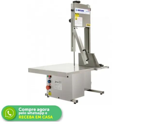 Serra Fita Beccaro Inox Bivolt de Bancada 
