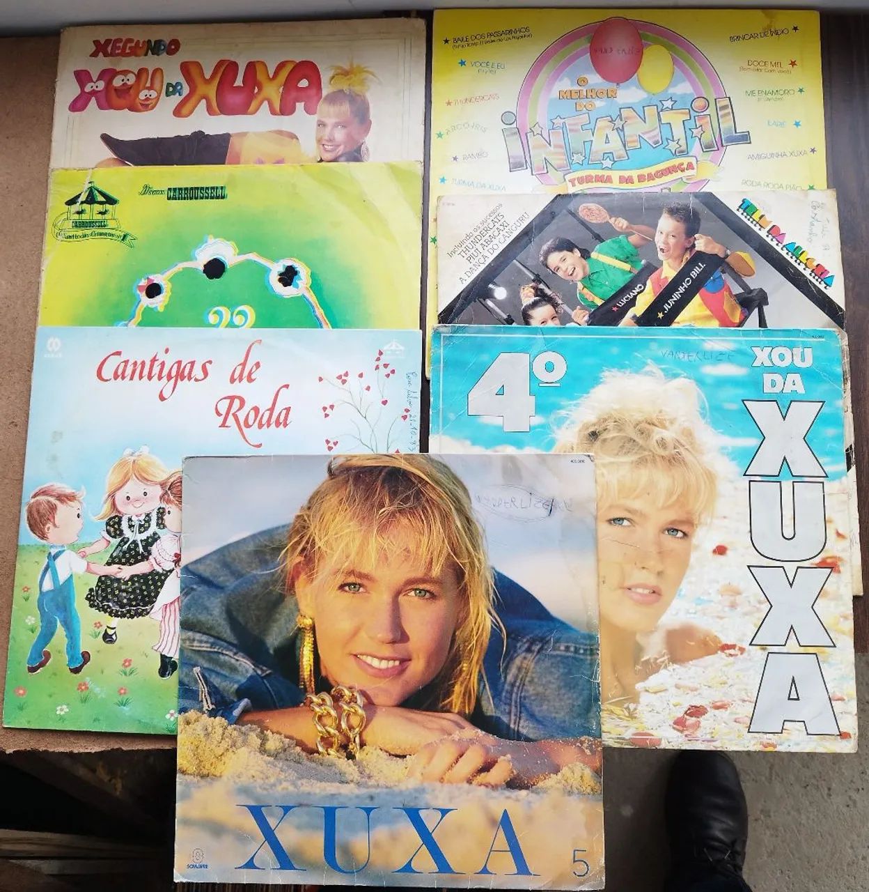 LPs infantil, Xuxa e outros.