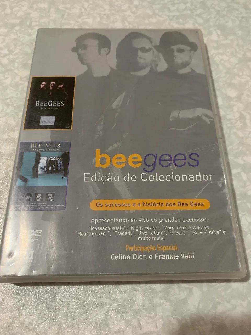 DVD DUPLO - BEE GEES EDIÇÃO DE COLECIONADOR 