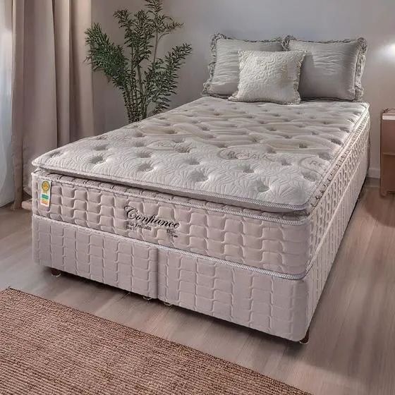Cama king size colchão visco Gel nova alta durabilidade garantia qualidade 