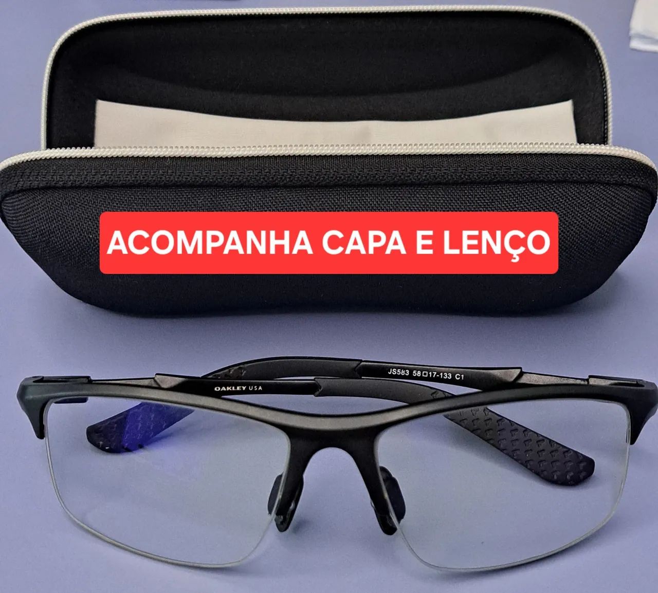 Óculos de descanso masculino sem grau