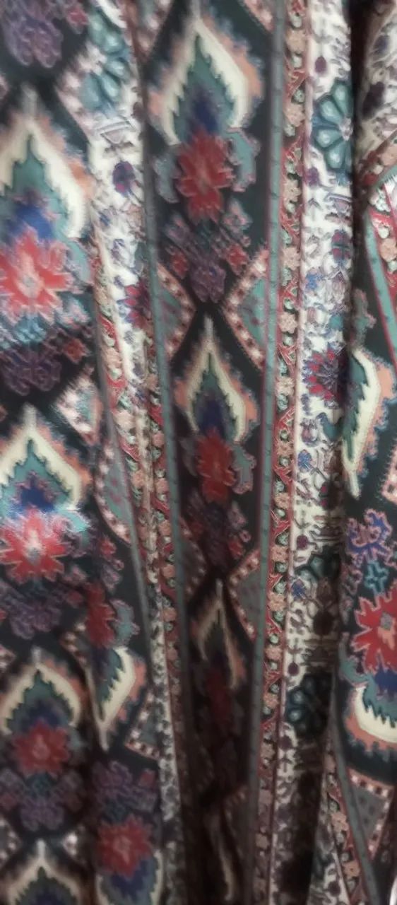 Pijama de cetim elegante e confortável - Foto 4