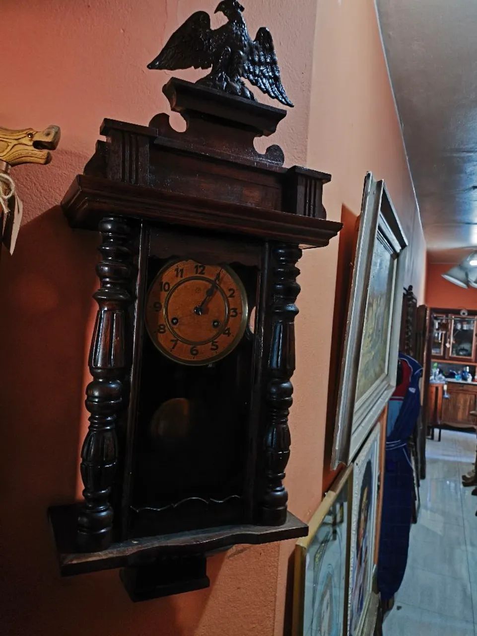 relógio parede junghans alemão 64169296553986122