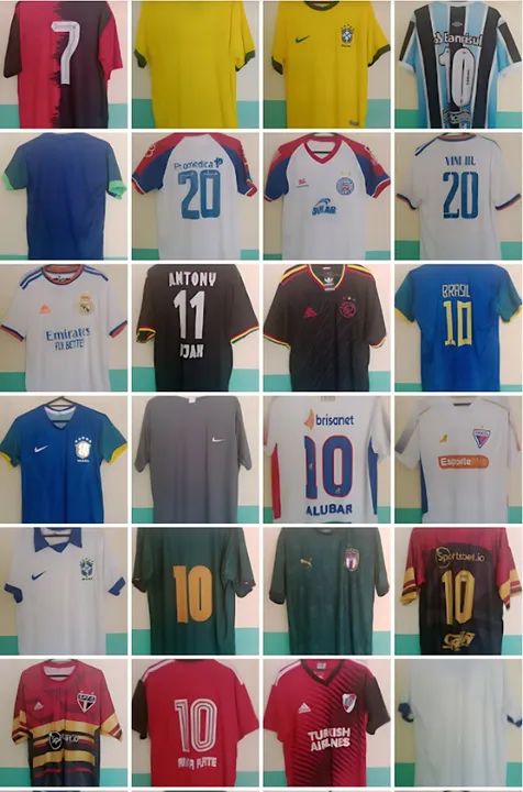 Camisa Seleçao Brasileira de futebol 2 unidades