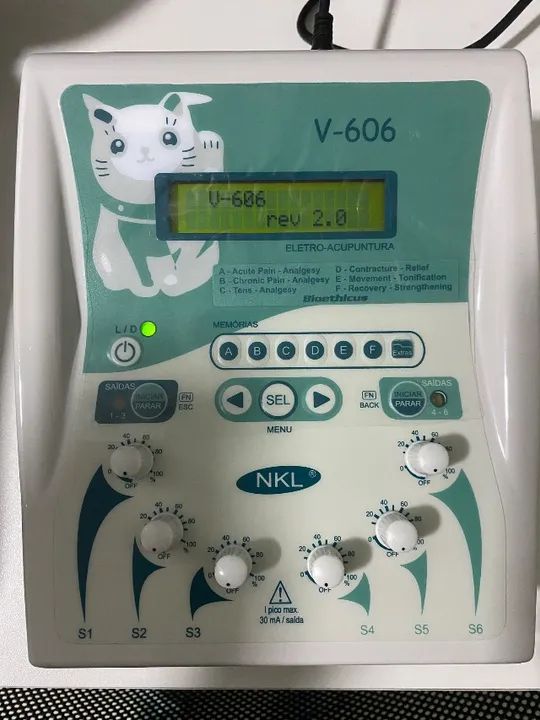 V-606 eletro- acupuntura