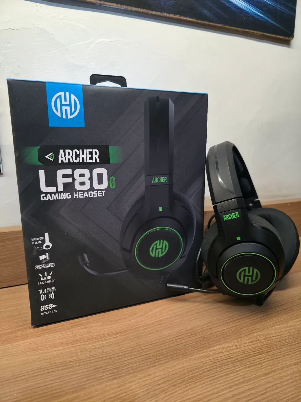 Headset Gamer Archer LF80G - Hoopson - Foto 2