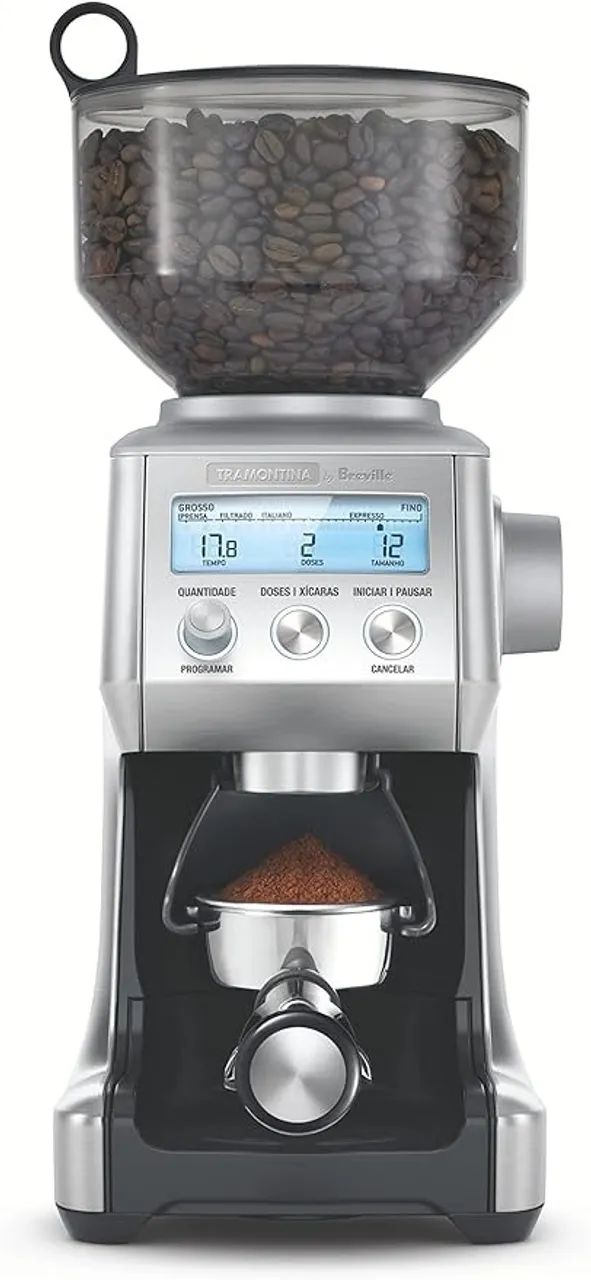 Moedor de Café Tramontina by Breville Express em Aço Inox 60 Níveis de Moagem 127 V - Foto 3